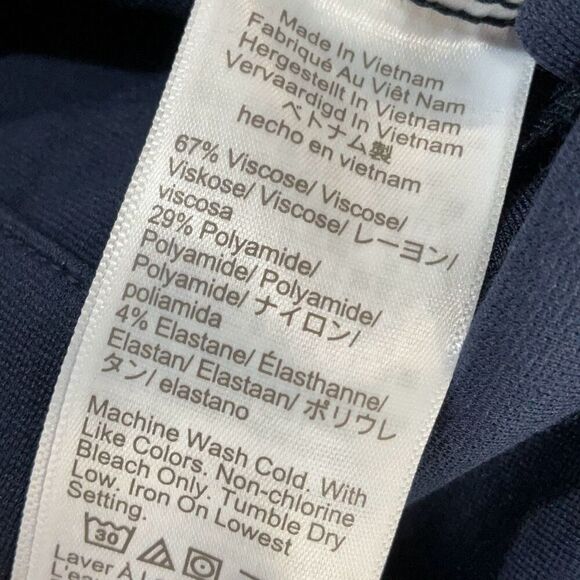 NWT J. Crew Blue Wide Leg Ultra High Rise Pleated Trouser Pants Size 16 - Picture 10 of 12